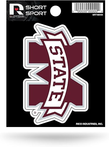 Vista 14 de Calcomanía NCAA pequeña