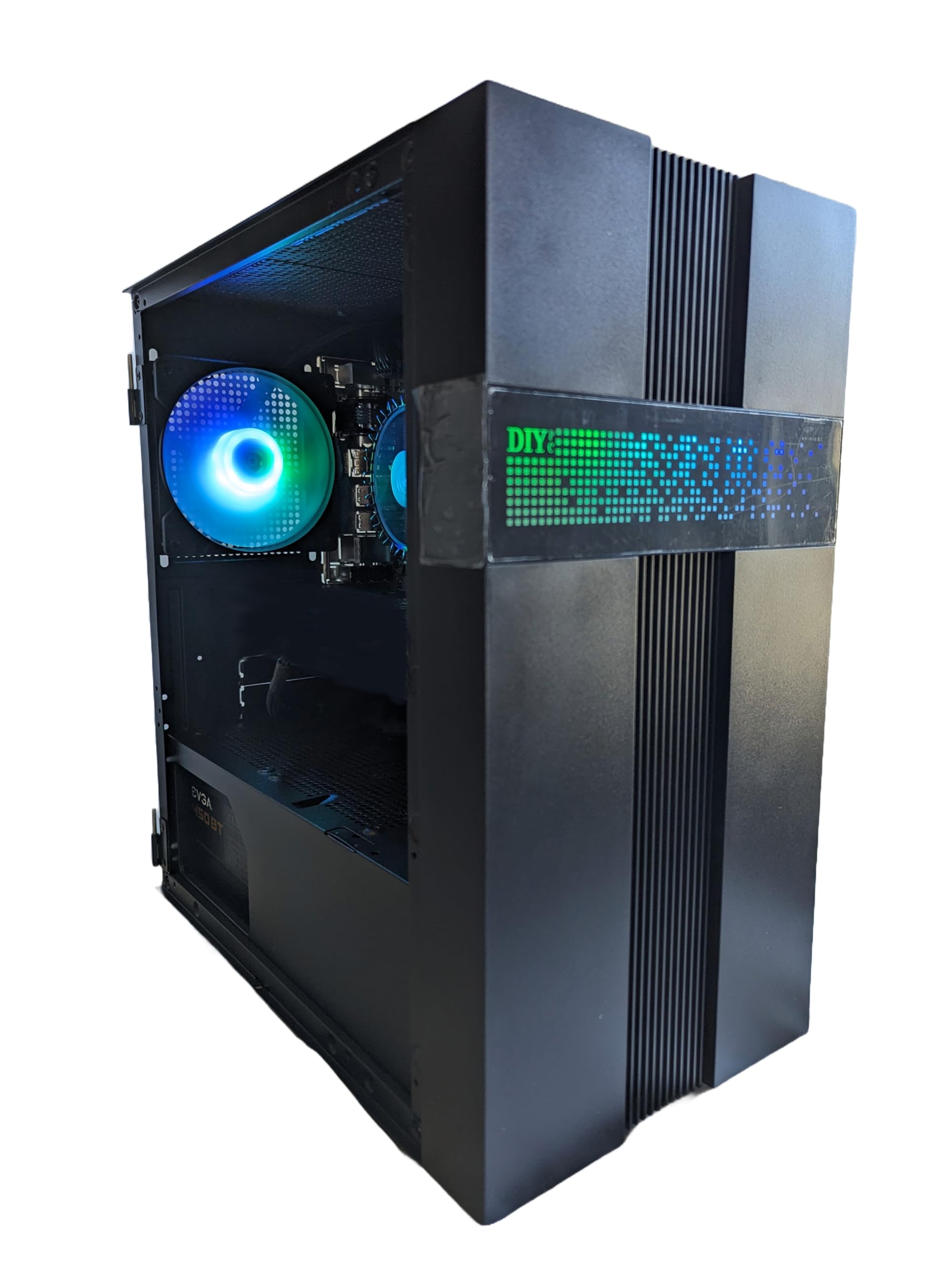 Centaurus Druid 3 Gaming PC, AMD Ryzen 5 5600GT 6-Core, 16GB DDR4, Radeon 7 GPU, 500GB NVMe SSD, Windows 11 PRO. Fully Upgradable Custom Desktop Computer Starter Gaming System