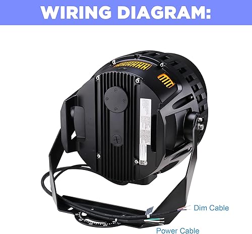 Miniatura 5 de dephen Luces LED de estadio de 500 W, 70000 lúmenes (1500-2000 W de halogenuros metálicos), luces de estadio para exteriores, 120-277 V, luces de