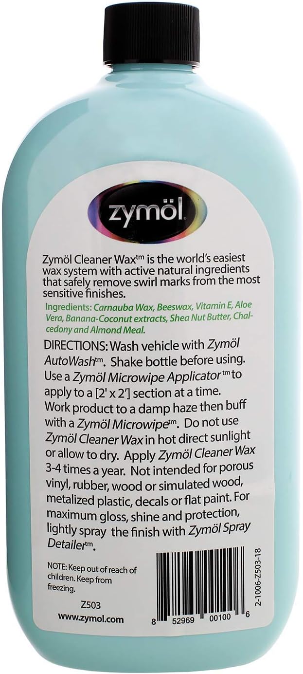 Zymol Cleaner Wax Cera Limpiadora 16 oz Pack de 2 miniatura 2