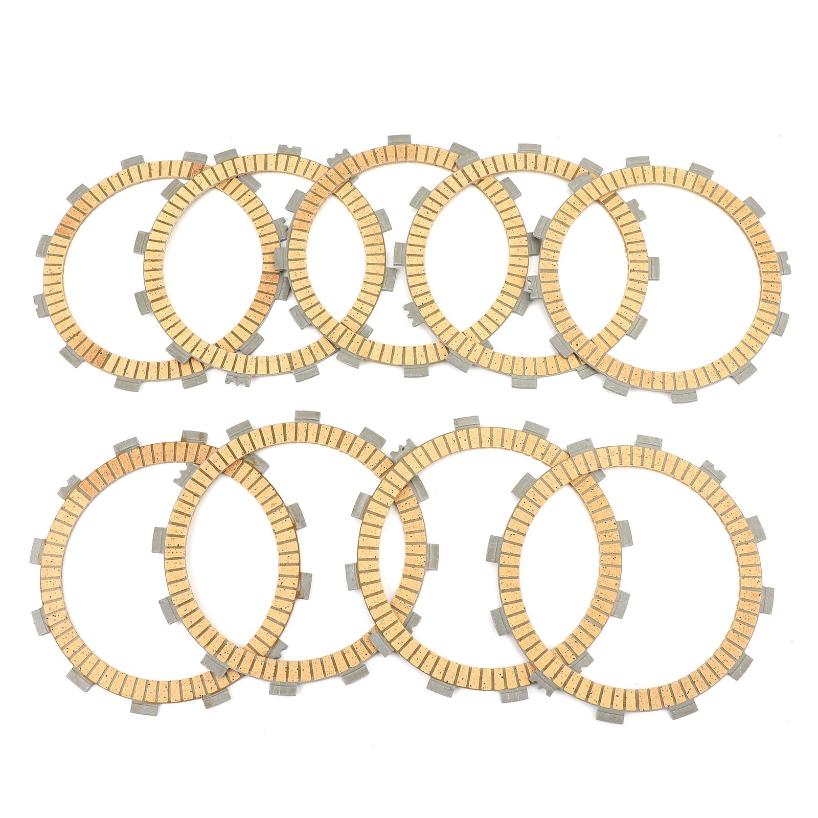 CJELPQ for Yamaha Road Star XV1600 1999-2003 XV1700 2004-2010 Clutch Friction Plate Kit Set 26H-16307-01 Motorcycle Parts