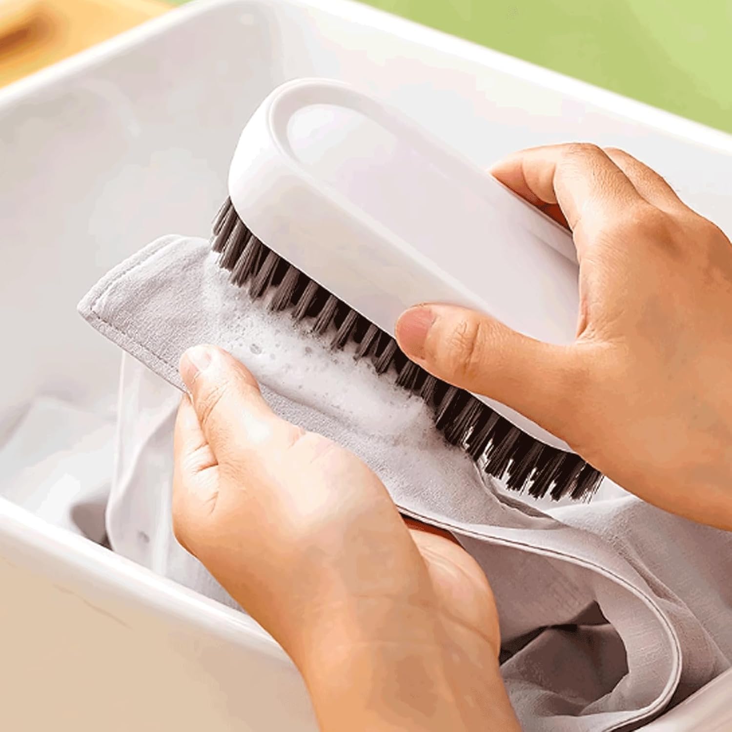 Multipurpose Plastic Cleaning Brush Multifunctional Cleaning Brush Kitchen Bathtub Cleaning Brush with Lanyard Cleaning Brush Strong