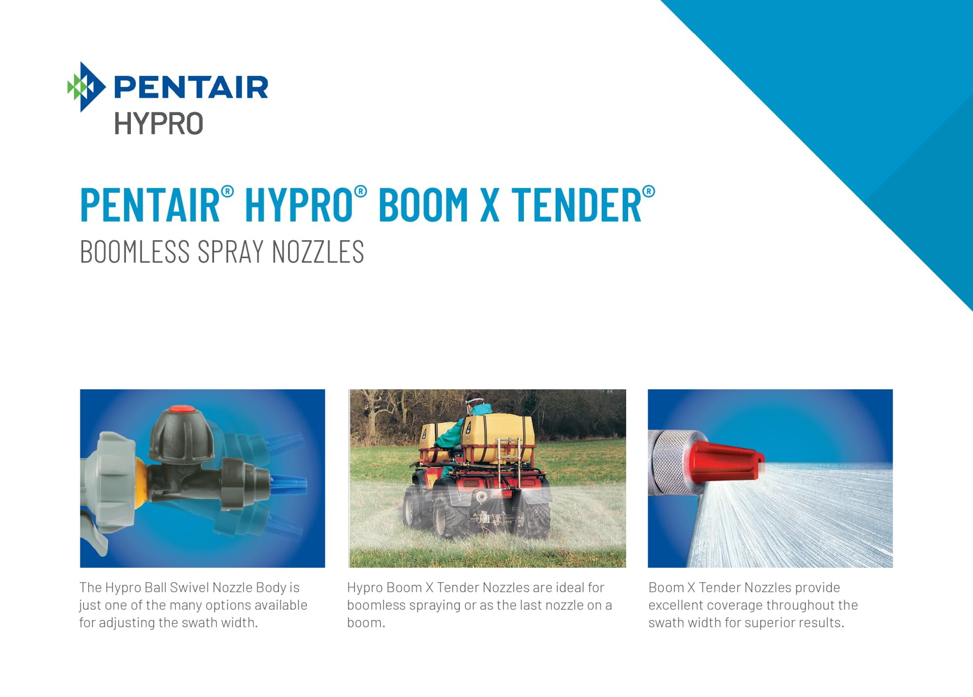 Hypro Boom X-Tender - Boquilla de pulverización para valla (XT010), color verde | Boquilla de pulverización verde, acero inoxidable, 15-20 pies