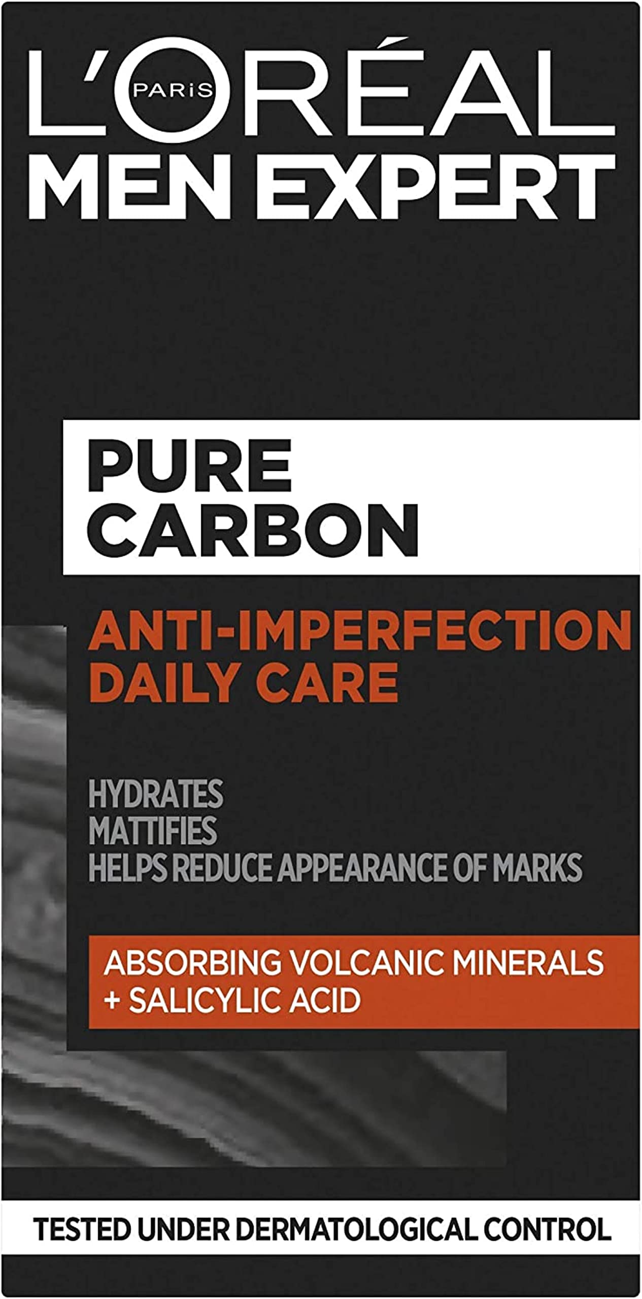 L’Oréal Paris men expertPure Carbon Anti Imperfection Daily Care Face Cream, 50ml