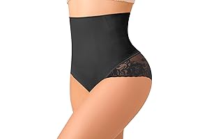 Lace Tummy Control Underwear Shapewear for Women: The High-Waisted Body Shaper for a Slimmer Silhouette