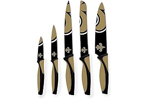 The Sports Vault NFL New Orleans Saints Kitchen Knives