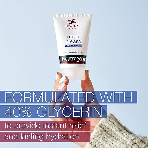 Miniatura 6 de Neutrogena Formula Noruega Crema de manos, sin fragancia, 2onzas.