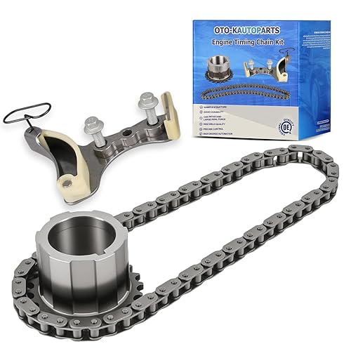 OTO-K Timing Chain Kit w/Tensioner Compatible with Chevy Silverado Avalanche
