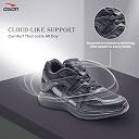 ASIAN Women s Blossom-18 Sneakers for Women & Girls | Lightweight, Stylish & Comfortable Casual Shoes with Memory Foam & Durable Grip | Perfect for Walking, Gym, College Full Black(FULLBLK)-UK 6 gallery image