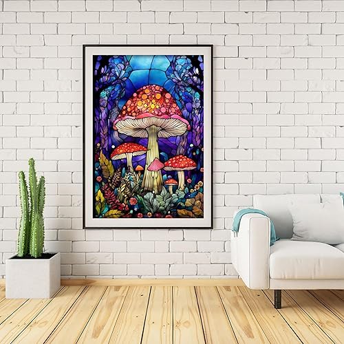 Miniatura 3 de LWZAYS Kits de pintura de diamantes para adultos, 5D DIY taladro completo, gemas de arte vertical, arte de diamantes verticales, perfecto para