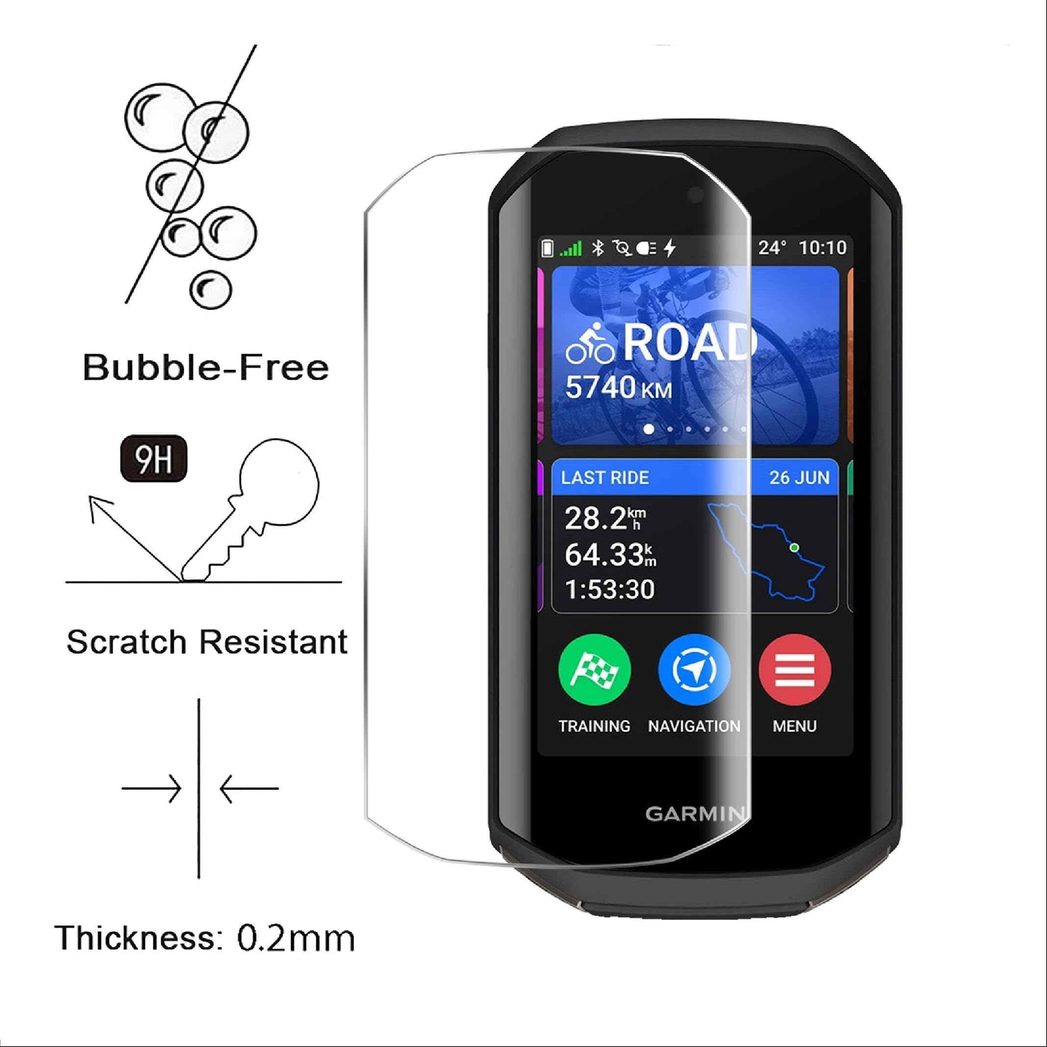 Savvies Pellicole Protettive Per GoPro Hero 7 Black (Lente) - Confezione Da 6, Trasparenti, Anti Graffio, Facili Da Applicare