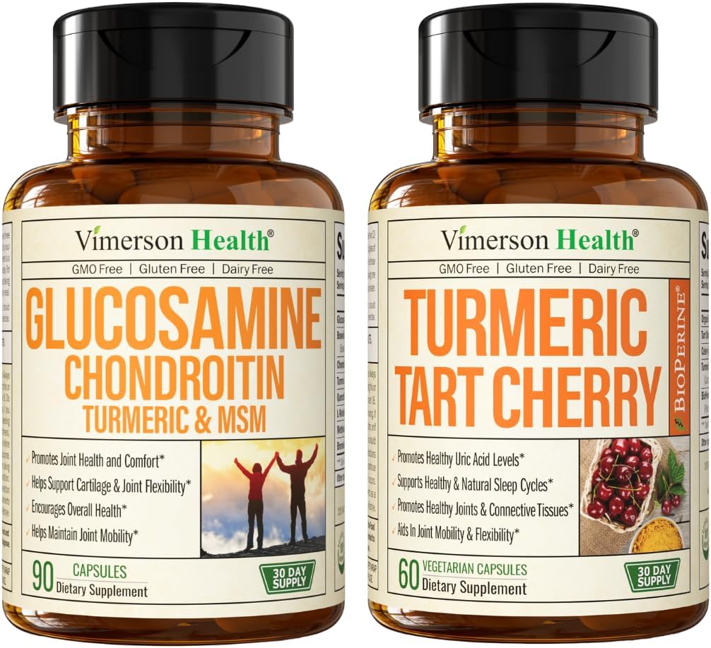Glucosamine Chondroitin MSM Turmeric Boswellia & Turmeric