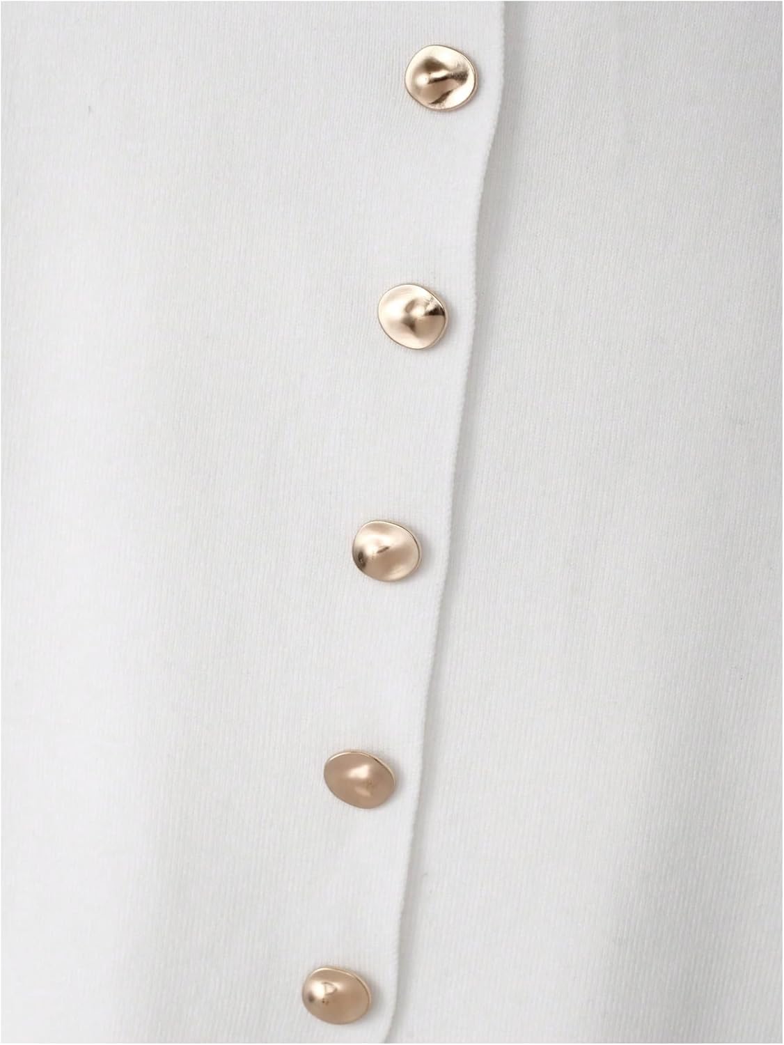 Verdusa Women's Button Down Split Sweater Vests Old Money Crew Neck Sleeveless Knit Tops - Image 4