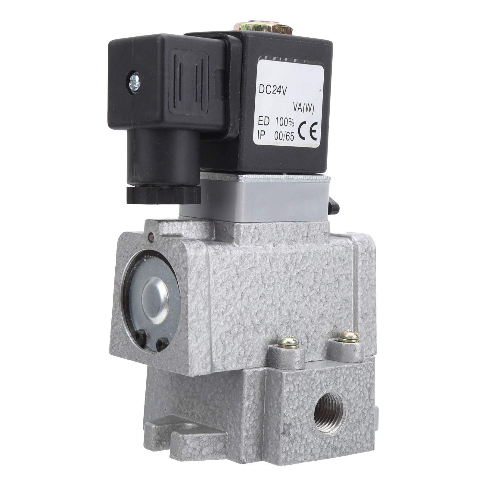 Électrovanne pneumatique 3 voies G1/8 à commutation rapide DC24V