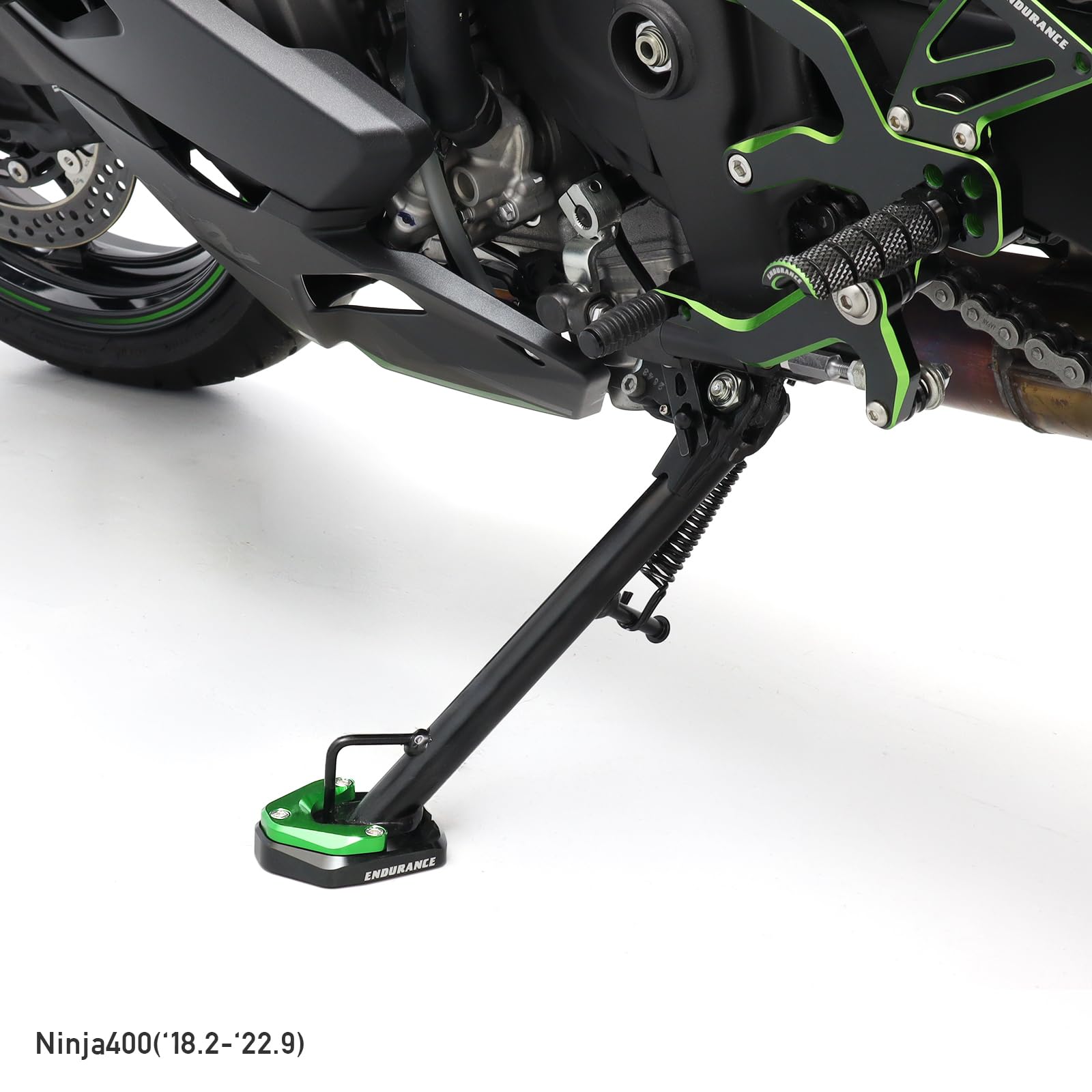 Amazon.co.jp: Endurance Motorcycle Side Stand Board Fits Ninja ZX