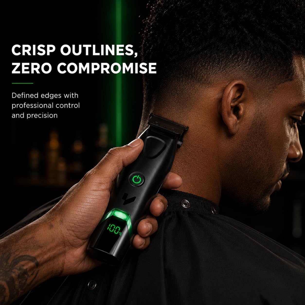 Professional Hair Clippers for Men, Clipper & Trimmer Set, G-Power