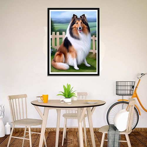 Miniatura 9 de Wergund - Kit de pintura de diamantes para perros y animales, kits de pintura de diamantes para adultos y niños, bordado de diamantes de imitación