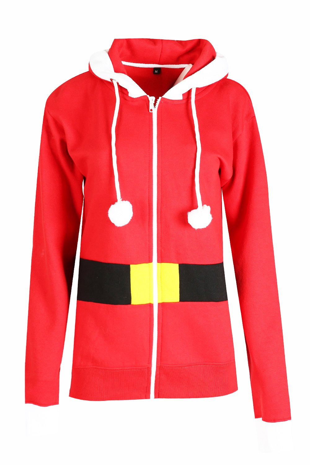 Parsa Fashions Women's Hoodie Santa New Mens Elf Santa Christmas All One Unisex Novelty Onesie Hooded Tops Jumpsuit Plus Size S-Xxxxxl (S, )