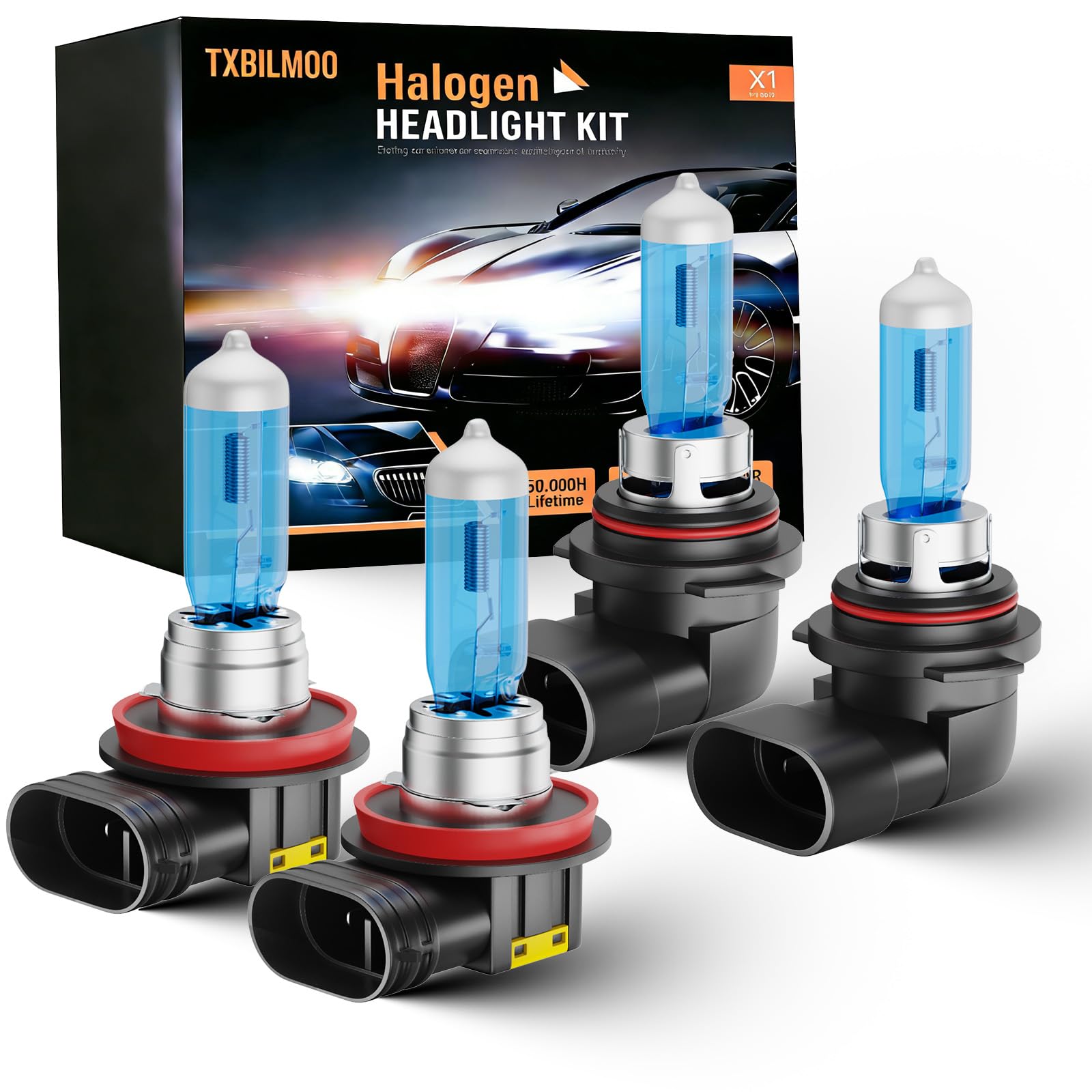 TXBILMOO Halogen Headlight Bulbs Compatible for Honda Pilot 2006-2019