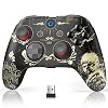 DIANVEN Wireless PC Controller, Enhanced Precision, Controllers for PC Gaming, Compatible with PCSteamSwitchPS3,Aureate