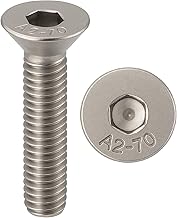 Vis INOX M5x25 mm tête fraisée BTR Ø 5x25 mm | Vis M5 x 25mm FHC à 6 pans creux (clé allen) | Acier Inoxydable A2-70 (V2A/304) | ISO 10642 / DIN 7991 : LOT DE 50 Pcs - ProRaje