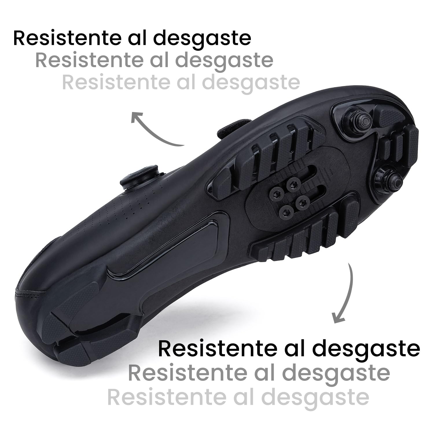Feyenold Zapatillas de MTB Hombre y Mujer - Zapatillas de Ciclismo/Mountain Bike Compatibles con Calas SPD