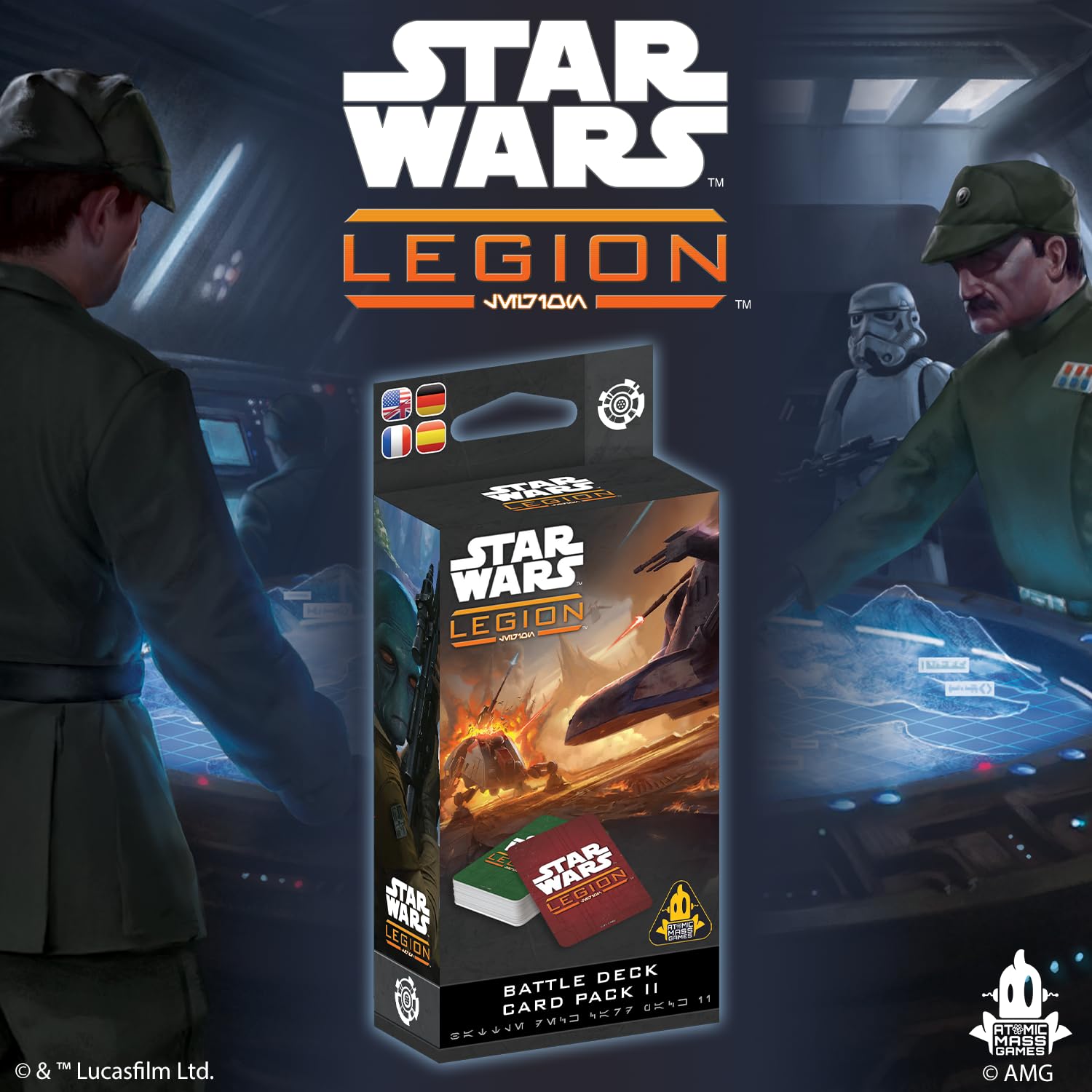 Asmodee - Star Wars™ Legion Fleet Troopers | AMG - extension jeu de figurines stratégie - Soldats de la Flotte - armée Rebelle - 14 - 2 joueurs - 90 min - Multilingue