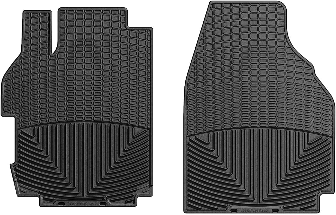 WeatherTech All-Weather Floor Mats for Nissan Sentra 1st Row (W189), Black