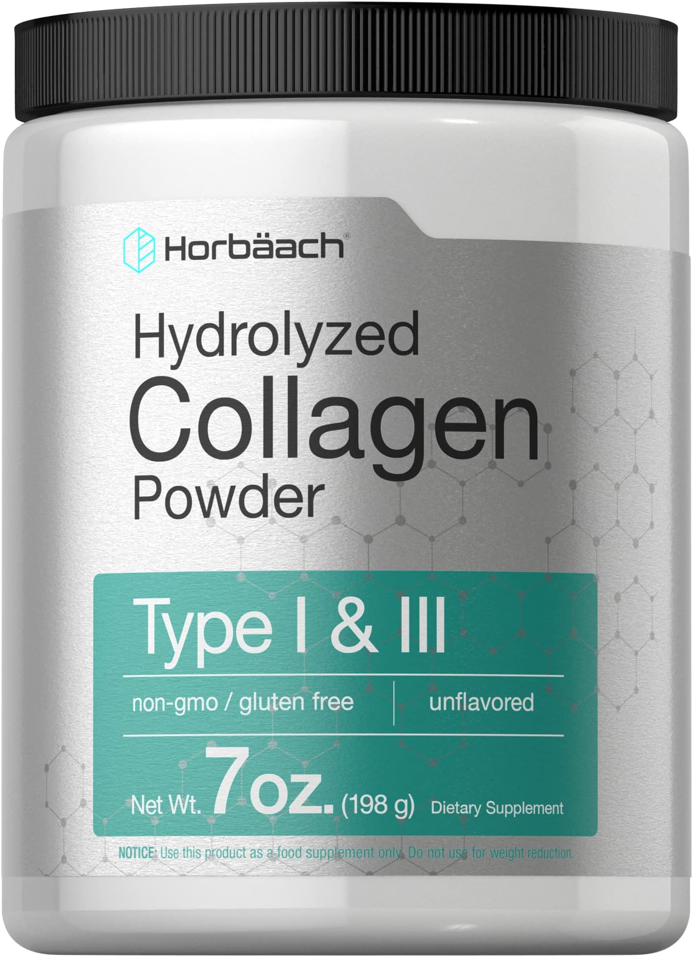 Amazon.com: Collagen Powder | 7 oz | Type I and III | Grass Fed, Paleo ...