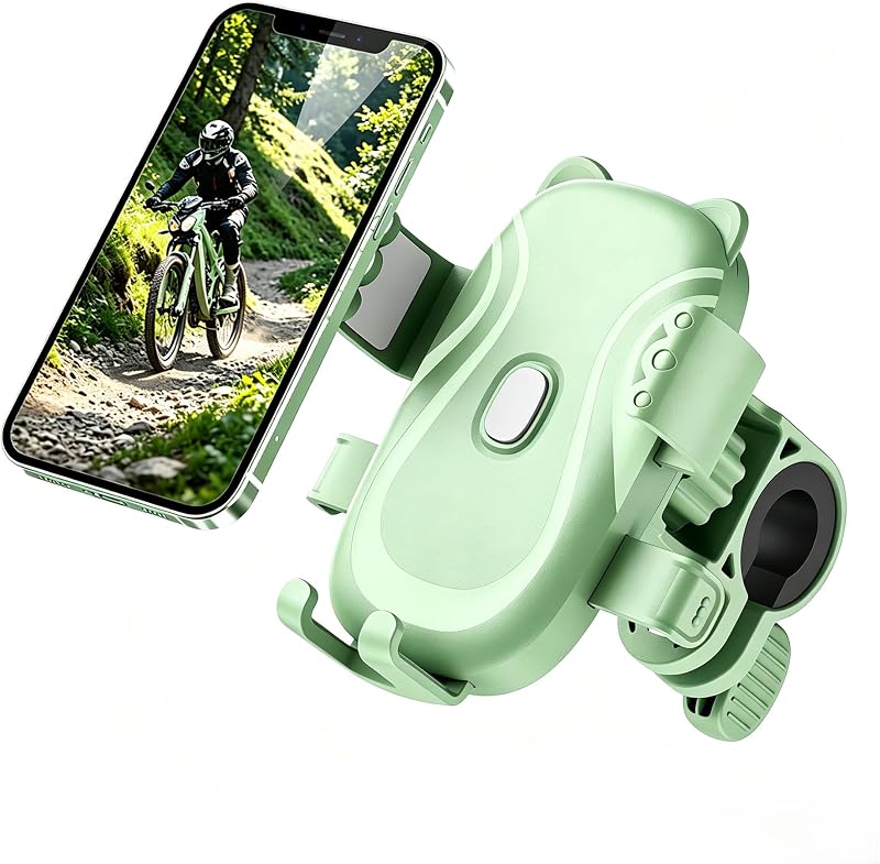 Bear Shape Bike Motorcycle Handlebar Cell Phone Mount