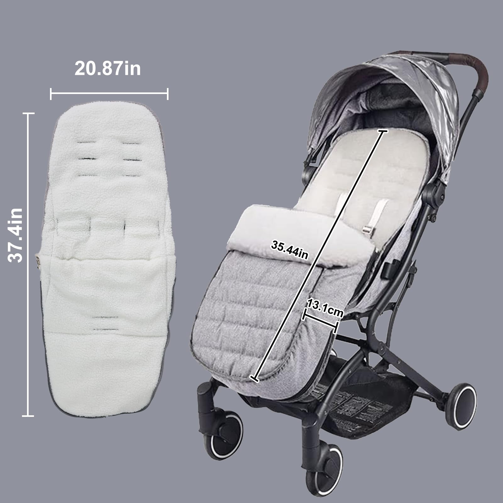 Cosytoes Footmuff, Fairy Baby Waterproof and Windproof - Image 2