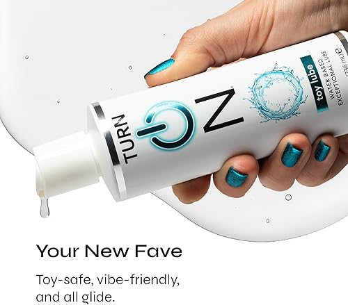 Miniatura 3 de Turn On Lubricante personal a base de agua apto para juguetes, fórmula limpia, suave y no pegajosa, sin glicerina, seguro para todos los juguetes, 8