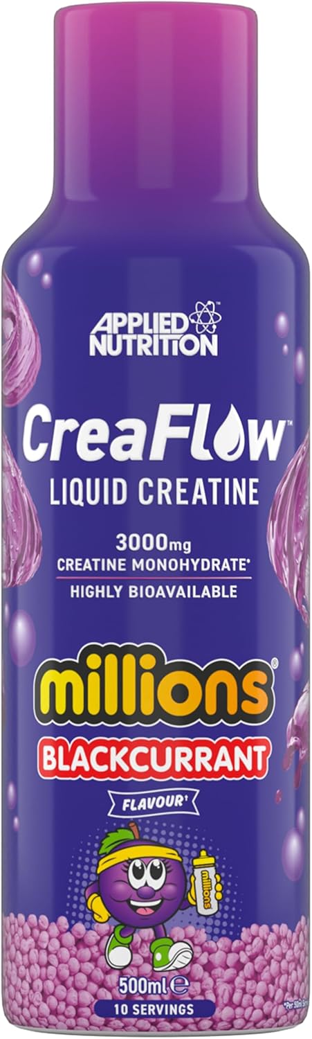 Applied Nutrition CreaFlow™ Liquid 3000mg Creatine per Serving Pre-Mixed for High Absorption & Performance Creatine Monohydrate Powder Alternative Enhanced Strength & Muscle Growth 500ml (10 Servings)