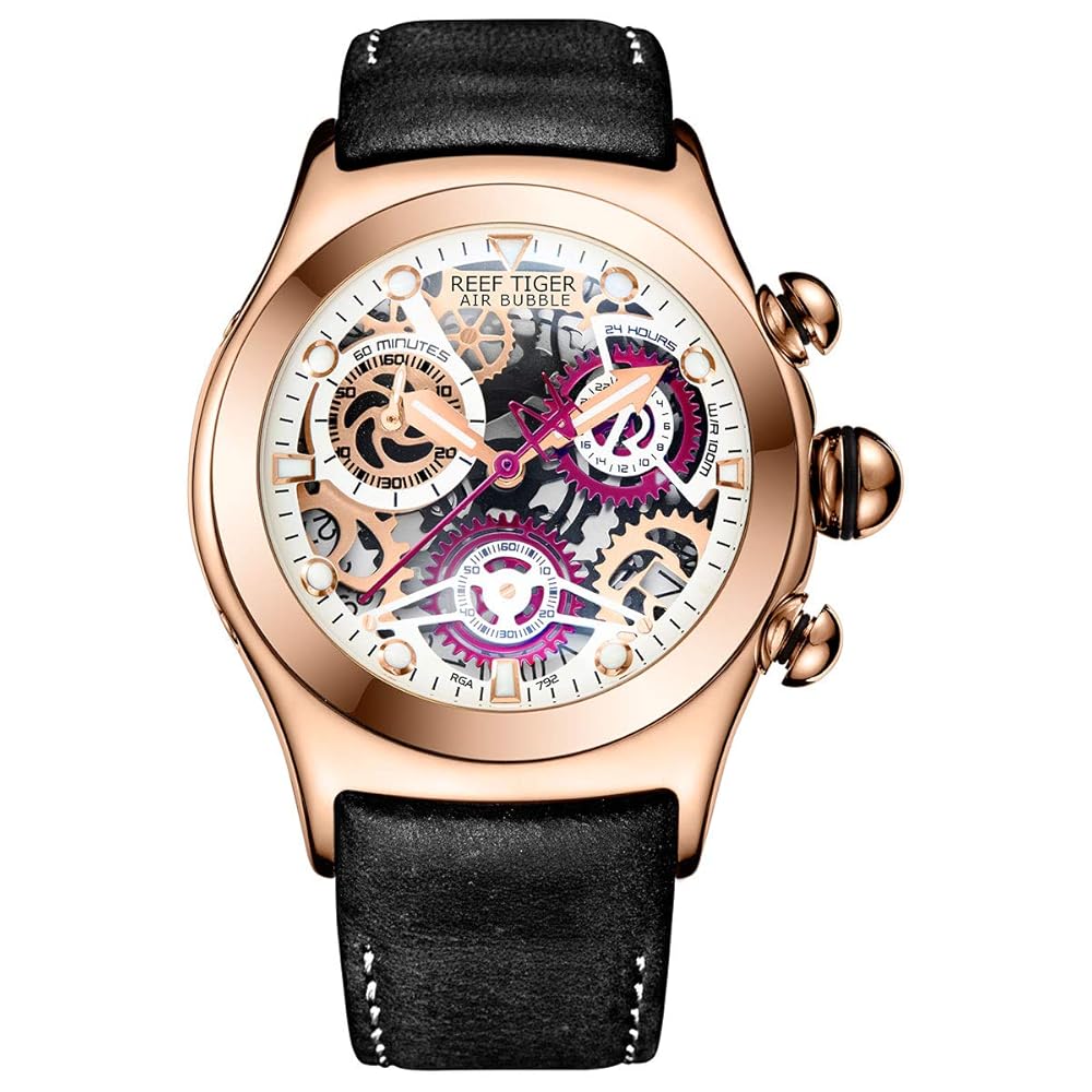 Amazon | Reef Tiger クロノグラフ 運動 クオーツ 腕時計