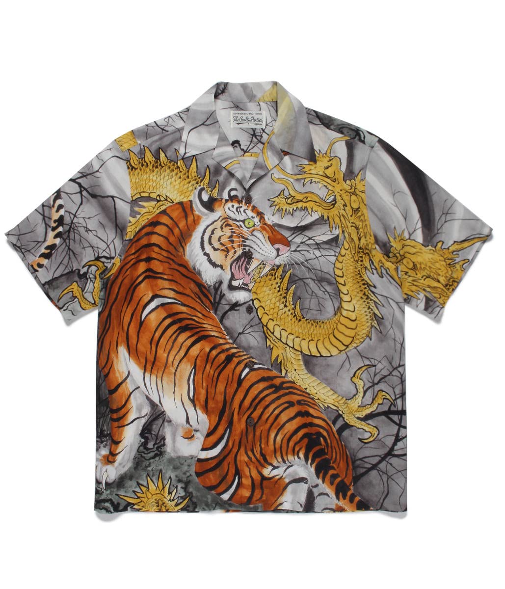 Amazon.co.jp: WACKO MARIA × TIM LEHI/S/S HAWAIIAN SHIRT TYPE-3 XL 