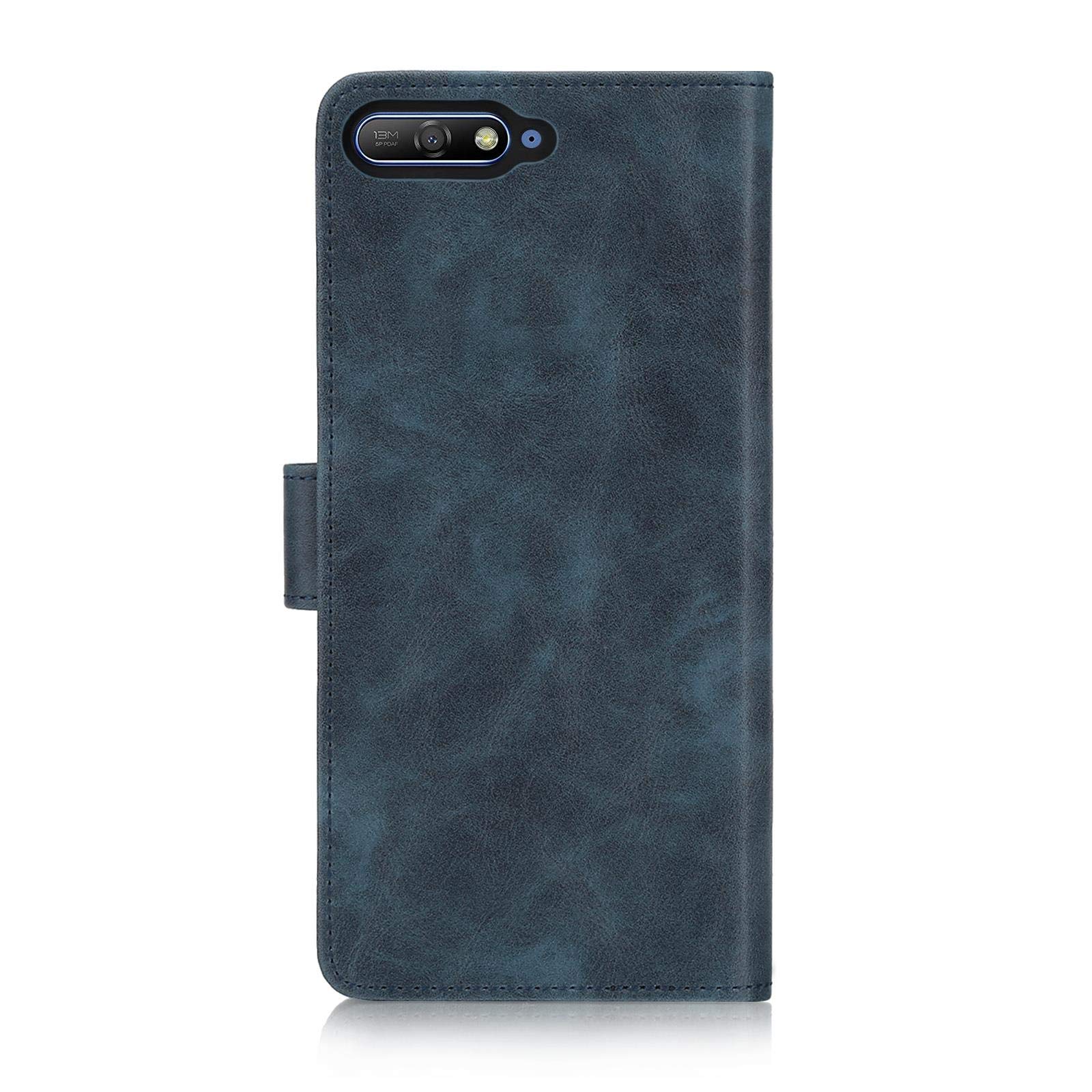 32nd PU Leder Hülle Für Motorola Moto Edge 30 Neo – Flip Case Mit Magnetverschluss & Kartenfach, Blau