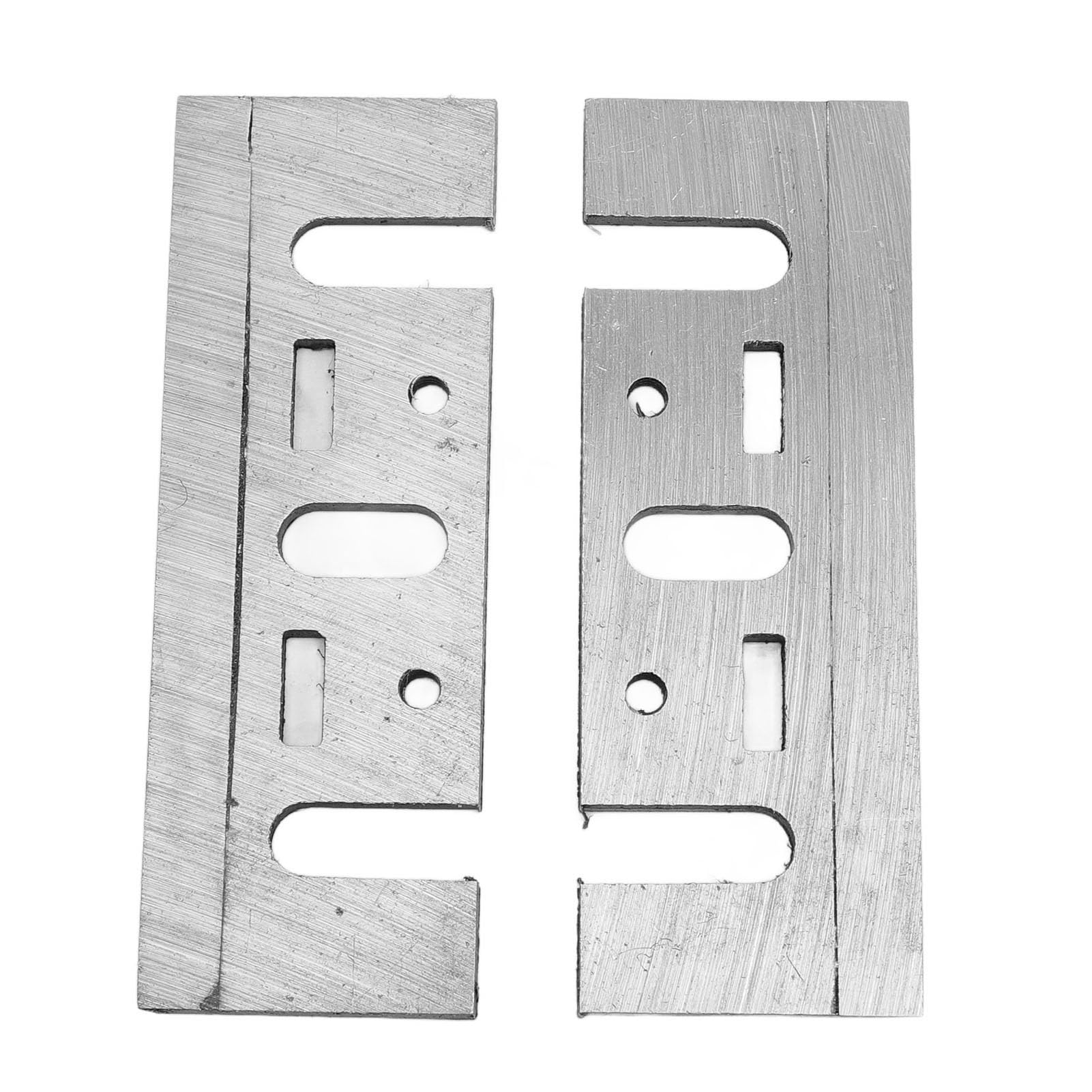 SIXRUN Lame per Piallatrice di Precisione HSS 82 Mm per KP0810 DW677 2 Pezzi Lame Riaffilabili per Professionisti di Falegnameria