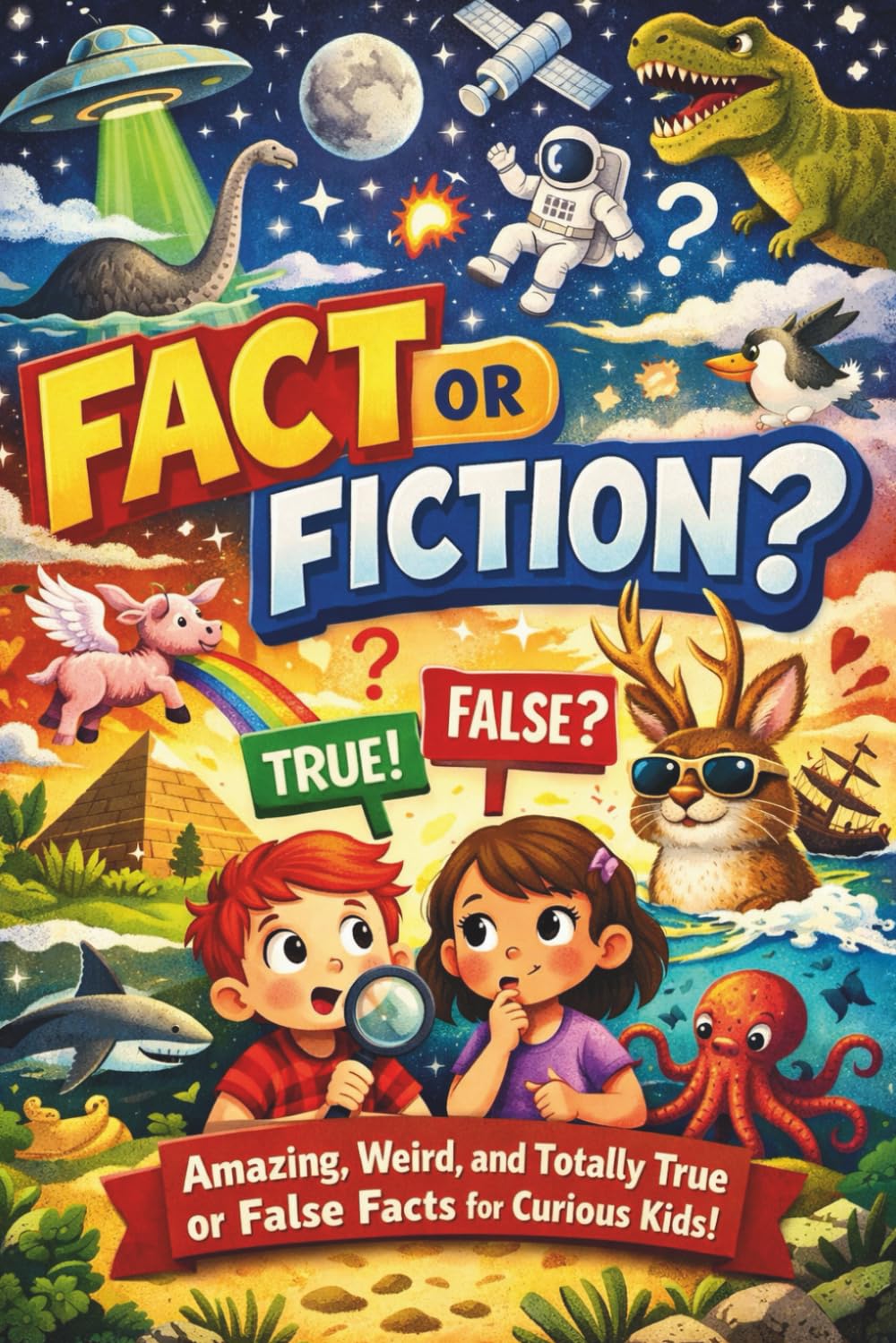 Fact or Fiction?: Amazing, Weird, and Totally True (or False!) Facts for Curious Kids (Laugh, Learn & Explore)