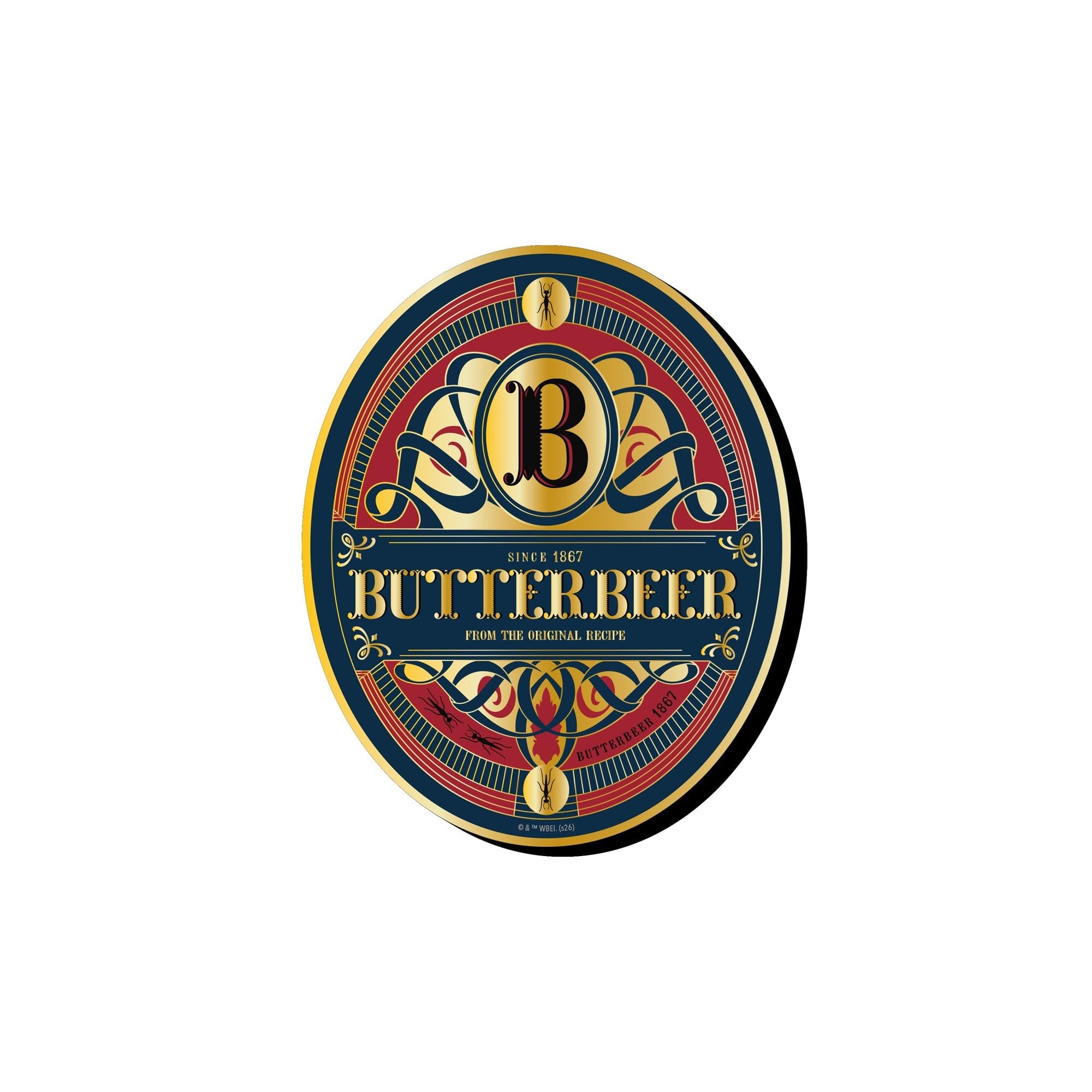 Aquarius Multi Color Harry Potter Butterbeer Funky Chunky Magnet