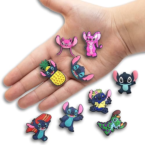 Miniatura 5 de 30 40 PCS Shoe Charms for Croc Shoes Charms Decoration, Cute Kawaii Cartoon Shoe Sandals Decorations for Birthday Parties, Theme Parties, Party