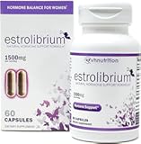 VH Nutrition ESTROLIBRIUM | Hormone Balance for Women* | Menopause Support Supplement* | Black Cohosh, Shatavari, Chaste Tree Berry (Vitex), Dong Quai | 60 Capsules in Easy to Swallow Pills