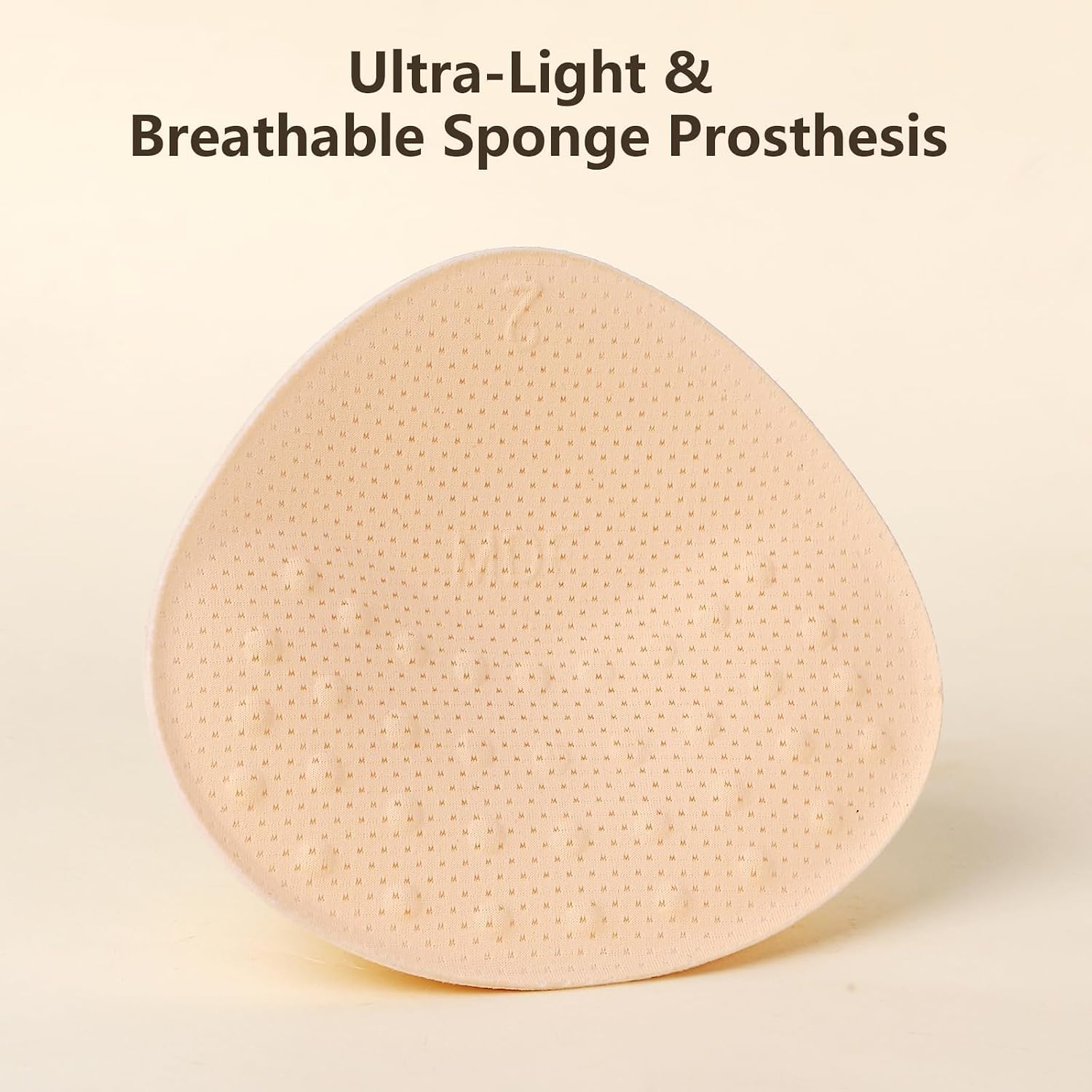 Breast Prosthesis for Mastectomy Women Bras Inserts Recovery Supplies Super Soft Lightweight Single (Updated Size)