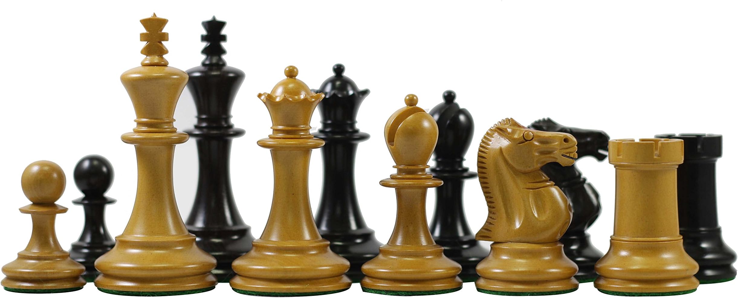 Jaques Reproduction Small Club Library 1867 Wooden 3.5'' Chess Set - Best Chess Board Game - Beginner Learning Teaching Professional Optimal Weighted Chess Pieces, for Players and Collectors