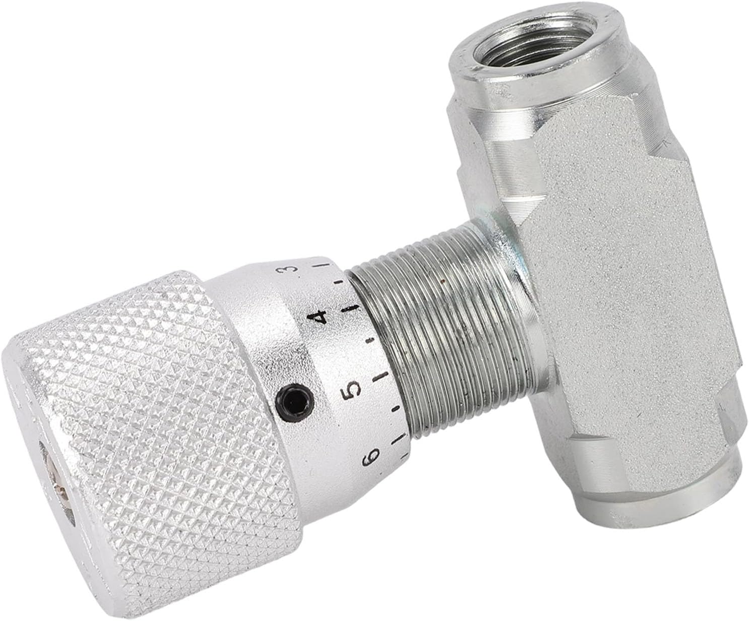 G1/4 Hydraulic Flow Control Bidirectional Restrictor Valve for 0.8-2 Ton Mini Excavators, Throttle Check Valve, Hydraulic Flow Control Needle