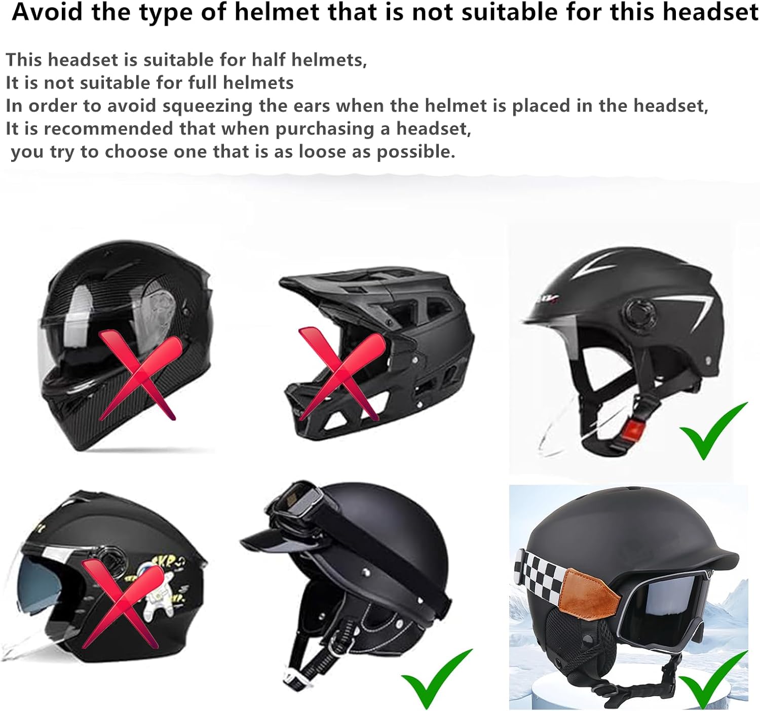 Outdoor Sports Ski Helmets Headphones/Bicycle Helmets Headset- Chips 5.3 - True Wireless Bluetooth Helmet Speakers for Skiing, Snowboarding Mountain Biking - Image 5