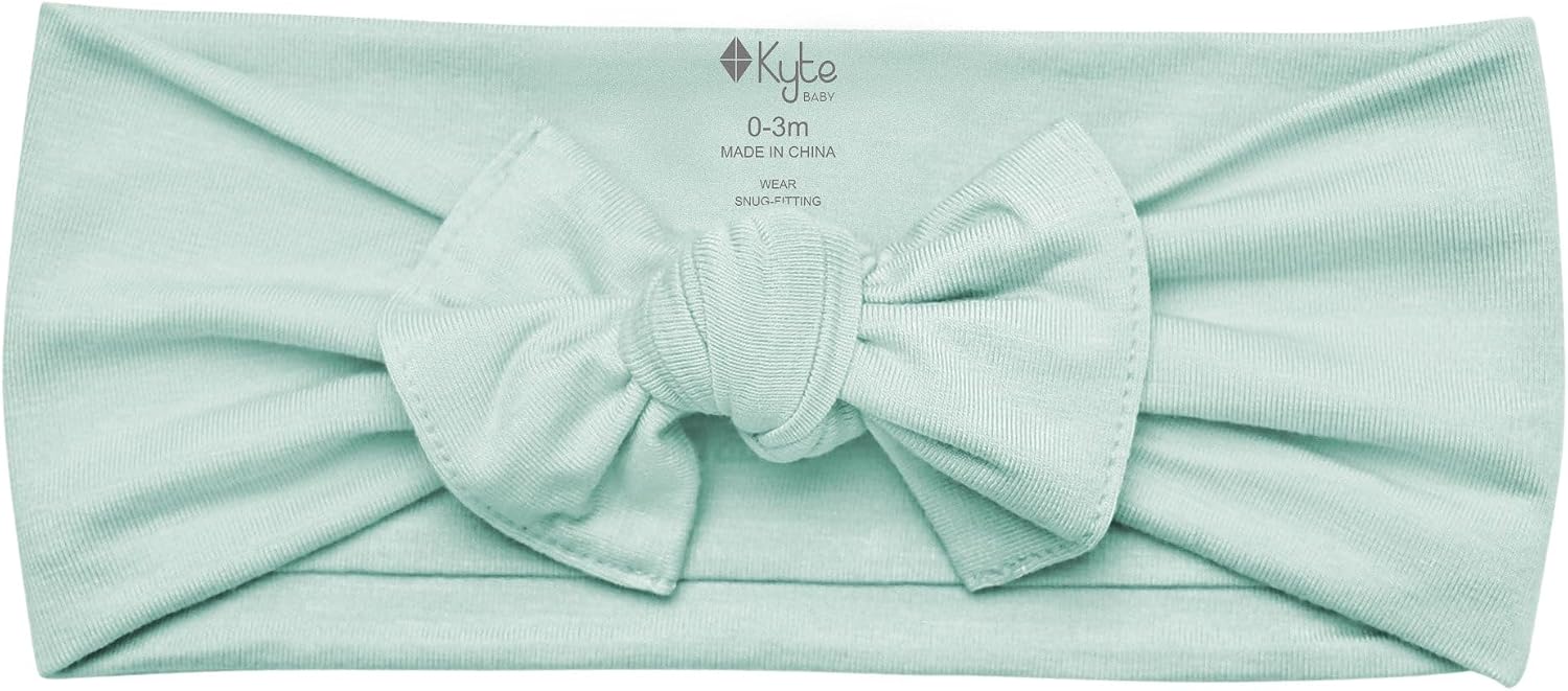 KYTE BABY Rayon Made from Bamboo Bow, 6-12 Months (Sage)