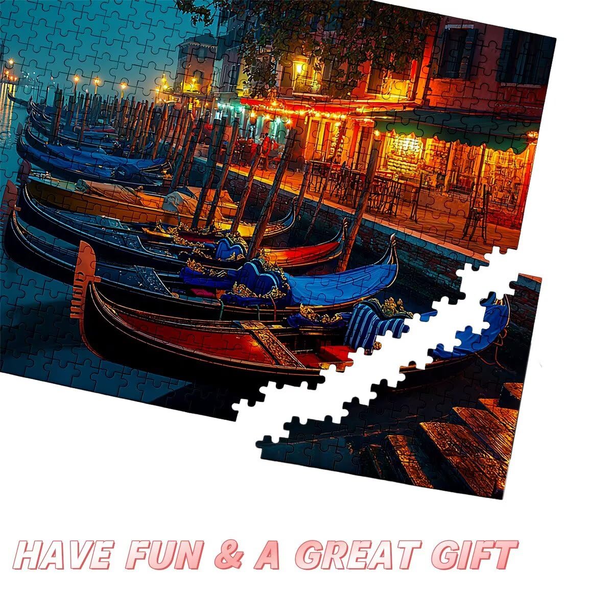 Puzzle 3000 Pezzi Venezia, Puzzle Paesaggi per Adulti, Puzzles in Legno Intrattenimento Creativo, Divertimento, Puzzles Educativi Classici con Confezione di Alta Qualità Idea Regalo Donna, Decor -2492