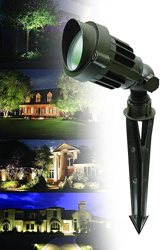 Miniatura 3 de Westgate Foco LED de bajo voltaje para paisaje, luz de jardín CACC de 12 voltios, LED integrado, 400 lúmenes, todos los accesorios incluidos (6