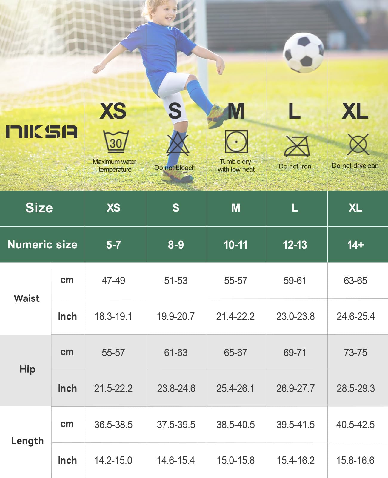 Niksa Short de compression pour garçon, couche de base performante, sous-vêtement d'entraînement, short de sport avec poches latérales