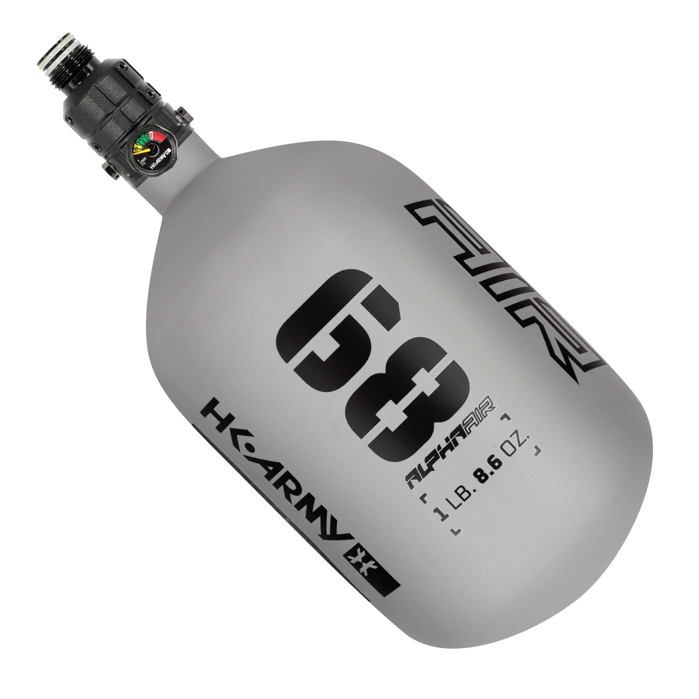 HK Army HPA Paintball Tank - Lightweight Pro Alpha Air Carbon Fiber Compressed Air Tank PRO Reg 4500psi